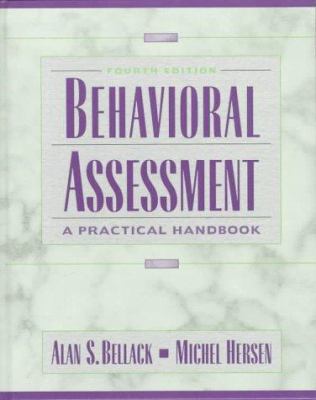 Behavioral Assessment: A Practical Handbook 020517194X Book Cover