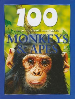 100 Things You Should Know about Monkeys & Apes 1422215229 Book Cover