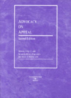 Advocacy on Appeal (American Casebook Series) 0314150072 Book Cover
