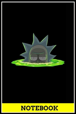 Rich and Morty notebook - best gift for Rich and Morty lovers: 6x9 inch, 120 pages, blank line, notepad, journal, Rich and Morty notebook, Rich and Morty office supplies