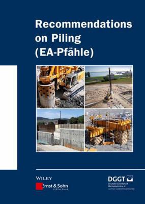 Recommendations on Piling (EA Pfähle) 3433030189 Book Cover