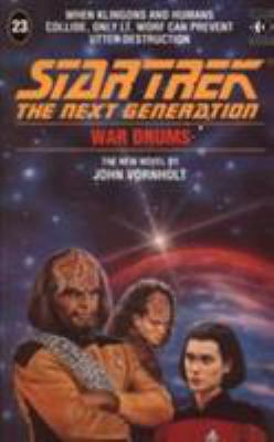 Star Trek The Next Generation #23 War Drums 1852864257 Book Cover