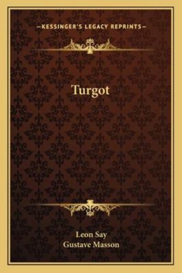 Turgot 1162799242 Book Cover