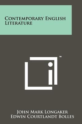 Contemporary English Literature 1258225395 Book Cover