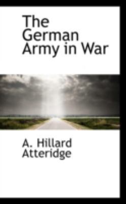 The German Army in War 0559630212 Book Cover