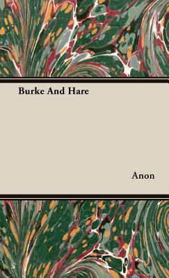Burke And Hare 1443725129 Book Cover