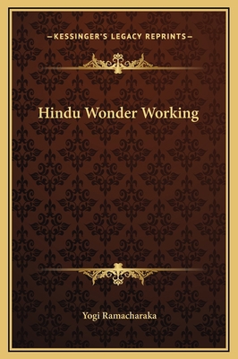 Hindu Wonder Working 1169192157 Book Cover