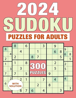 Sudoku Puzzles For Adults With Solution 2024: C...            Book Cover