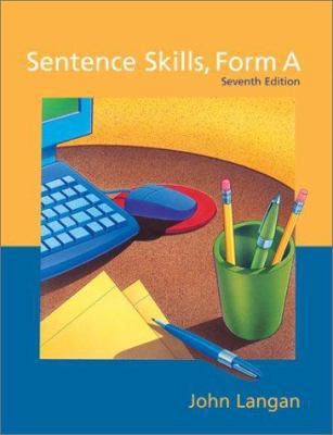 Sentence Skills: A Workbook for Writers, Form a 0072381329 Book Cover