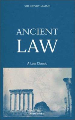 Ancient Law 1587980681 Book Cover