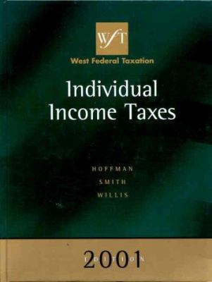 West Federal Taxation 2001 Edition: Individual ... 0324021453 Book Cover