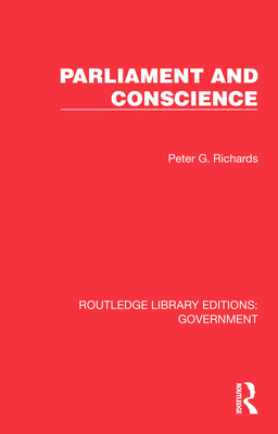 Parliament and Conscience 1032782757 Book Cover