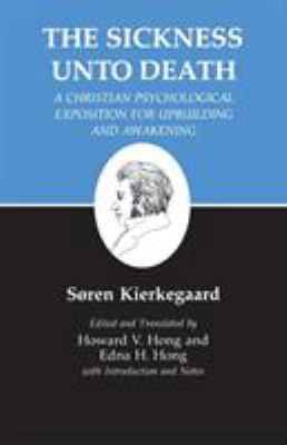 Sickness Unto Death: A Christian Psychological ... 0691020280 Book Cover