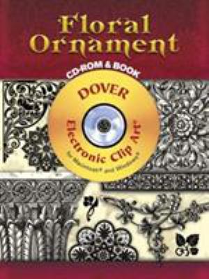 Floral Ornament [With CDROM] 0486998665 Book Cover