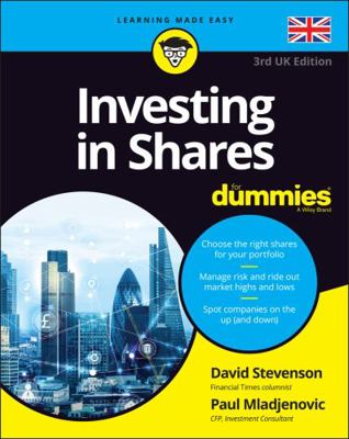Investing in Shares For Dummies 1119832217 Book Cover