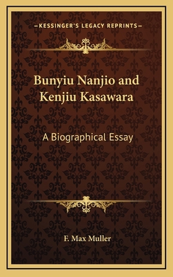 Bunyiu Nanjio and Kenjiu Kasawara: A Biographic... 1168709709 Book Cover