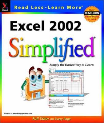 Excel 2002 Simplified (Visual from Marangraphics) 0764535897 Book Cover