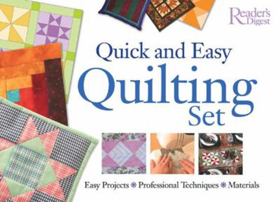 Quick and Easy Quilting Set [With Materials] 0762105747 Book Cover