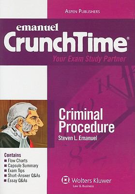 Criminal Procedure (Crunch Time) 0735578915 Book Cover