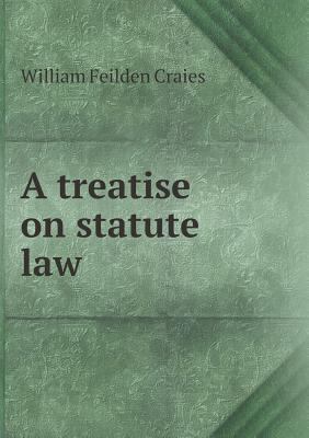 A treatise on statute law 5518547862 Book Cover