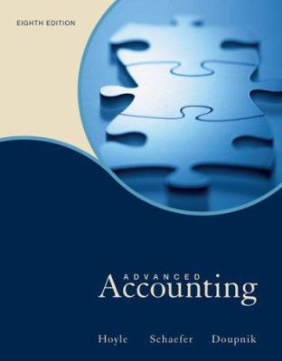 Advanced Accounting [With Supplement] 0077240561 Book Cover