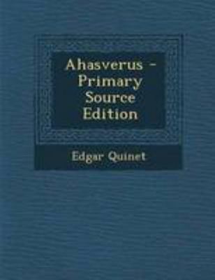 Ahasverus [German] 1295046644 Book Cover