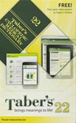 Taber's Cyclopedic Medical Dictionary + Davis's... 0803657544 Book Cover