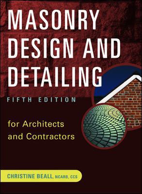 Masonry Design and Detailing: For Architects an... 0071377344 Book Cover