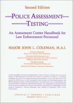 Police Assessment Testing: An Assessment Center... 0398058091 Book Cover