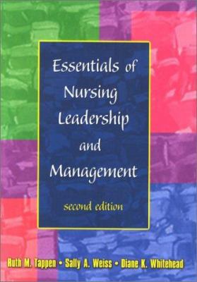 Essentials of Nursing Leadership and Management 0803608179 Book Cover