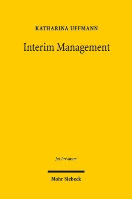 Interim Management [German] 316153364X Book Cover