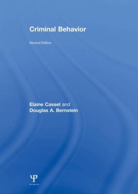 Criminal Behavior 1138003956 Book Cover