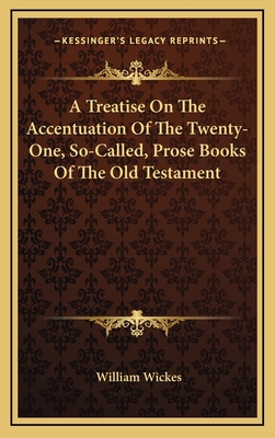 A Treatise on the Accentuation of the Twenty-On... 1163573965 Book Cover