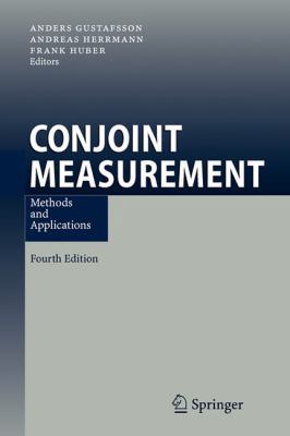 Conjoint Measurement: Methods and Applications 3642090567 Book Cover