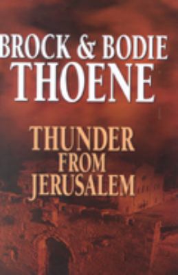 Thunder in Jerusalem [Large Print] 158547133X Book Cover