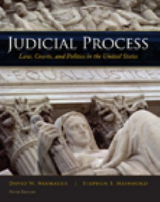 Judicial Process: Law, Courts, and Politics in ... 049556933X Book Cover