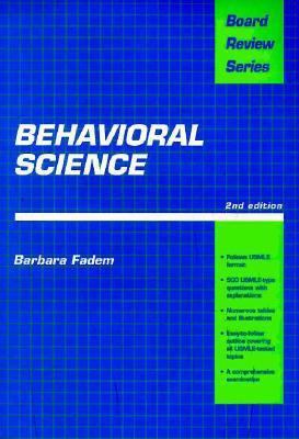 Behavioral Science 0683029533 Book Cover