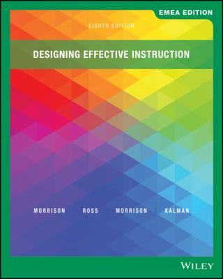 Designing Effective Instruction 1119599172 Book Cover