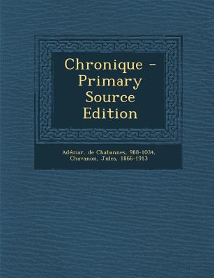 Chronique [Latin] 1287782124 Book Cover