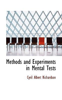 Methods and Experiments in Mental Tests 1115706934 Book Cover