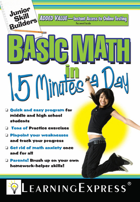 Basic Math in 15 Minutes a Day 1576856607 Book Cover