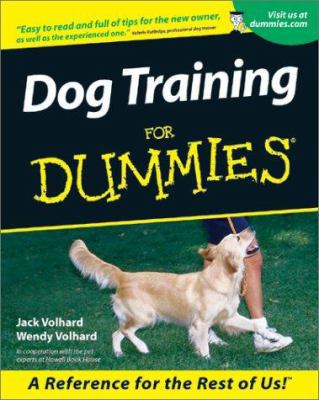 Dog Training for Dummies 0764552864 Book Cover