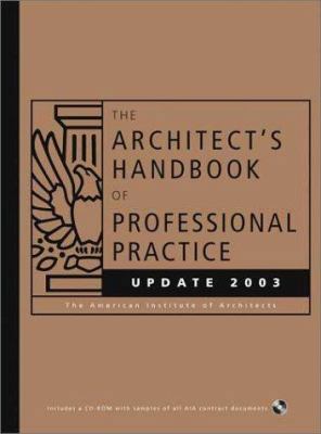 The Architect's Handbook of Professional Practi... 0471268461 Book Cover