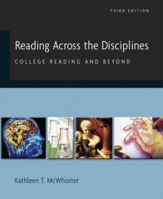 Reading Across the Disciplines: College Reading... 0321429923 Book Cover