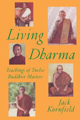 Living Dharma 1570621381 Book Cover