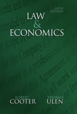 Law and Economics 0321336348 Book Cover