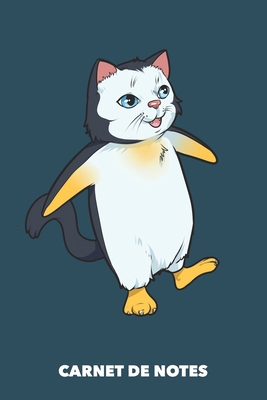 Carnet de Notes: Pingouin Chat A5 petits carrea... [French] 1686576870 Book Cover