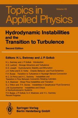 Hydrodynamic Instabilities and the Transition t... 3540133194 Book Cover