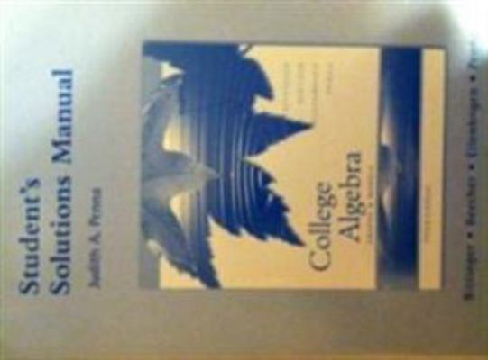 Student's Solutions Manual 0321288149 Book Cover