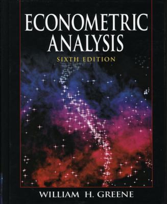 Econometric Analysis 0135132452 Book Cover